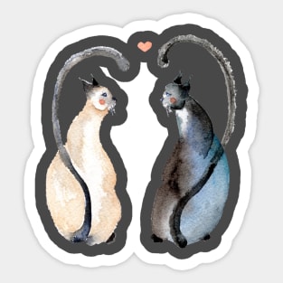 Cat Love Sticker